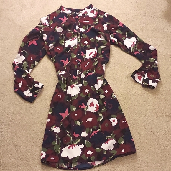 NWOT MERONA FLORAL DRESS - Picture 2 of 11